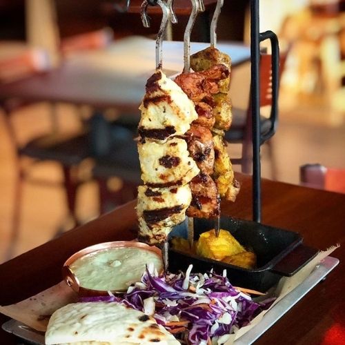 fire and ice sports bar and grill kebabs